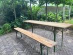 biertafel met bank, Ophalen, Gebruikt