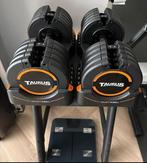 Taurus Selectabell Verstelbare Halter 4,5 t/m 25 kg, Sport en Fitness, Fitnessmaterialen, Ophalen, Gebruikt, Benen, Halterset