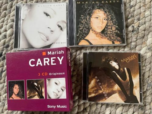 MARIAH CAREY 3 CD S/T + MUSIC BOX + EMOTIONS zeldzaam boxje, Cd's en Dvd's, Cd's | Pop, Gebruikt, 1980 tot 2000, Ophalen of Verzenden