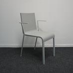 Vitra .03 Design Stoelen | Grijs | Armleuningen | Stoelen, Gebruikt, Ophalen of Verzenden, Metaal, Grijs