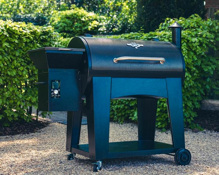 Smokey Bandit Pellet grill - 500,- Korting ! - The Woody, Tuin en Terras, Houtskoolbarbecues, Nieuw, Met accessoires, Ophalen of Verzenden