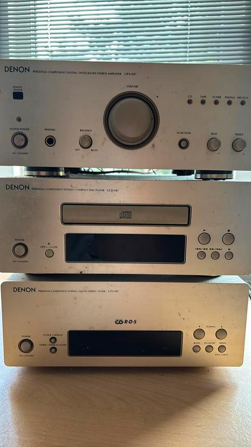 Denon Hifi stereoset, Audio, Tv en Foto, Stereo-sets, Gebruikt, Cd-speler, Tuner of Radio, Denon, Losse componenten, Ophalen