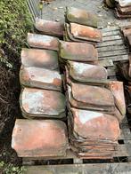 Rode oudhollandse holle dakpannen 700 stuks, Doe-het-zelf en Verbouw, Dakpannen en Dakbedekking, Ophalen, Gebruikt, Steen of Klei
