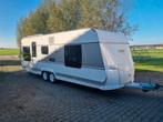 Fendt 650 diamant ,bj 2014 ,voortent,airco, Caravans en Kamperen, Caravans, Schokbreker, Vast bed, Rondzit, Bedrijf