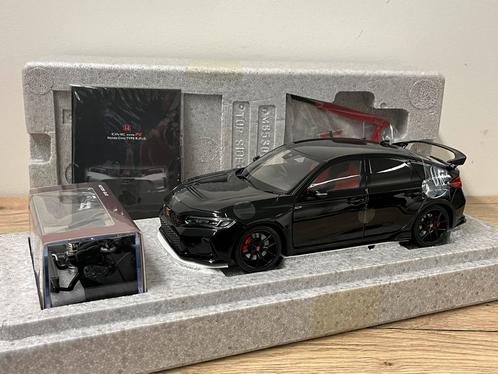 Honda Civic Type R FL5 1:18 Motorhelix Zwart RARE !, Hobby en Vrije tijd, Modelauto's | 1:18, Nieuw, Auto, Overige merken, Ophalen of Verzenden
