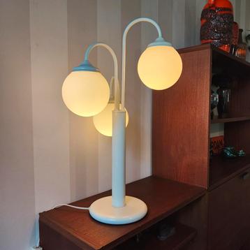 vintage Elco Lite Dutch Design bollenlamp tafellamp jaren 70