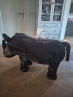 Pluchen grote bruine Neushoorn - 120x40x60 cm, Ophalen, Zo goed als nieuw, Overige typen