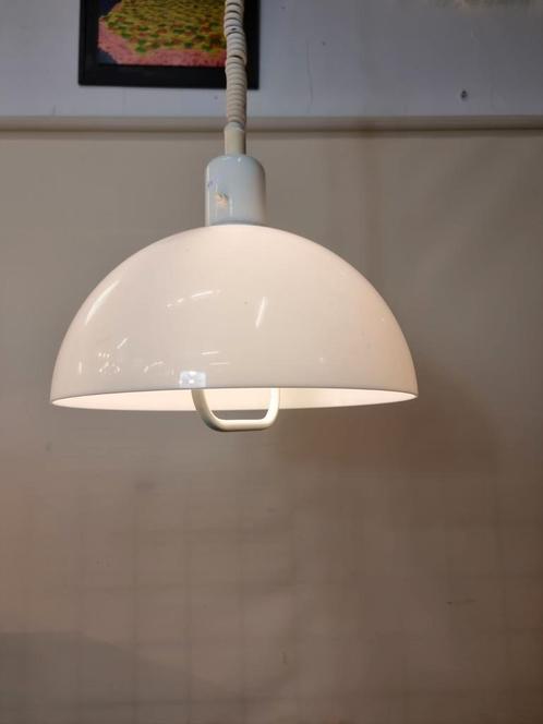 Vintage mushroom lamp Jaren 80 kunststof, Huis en Inrichting, Lampen | Hanglampen, Zo goed als nieuw, Minder dan 50 cm, Kunststof