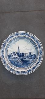 (Wand)bord Royal Goedewaagen handgeschilderd, Antiek en Kunst, Antiek | Wandborden en Tegels, Ophalen of Verzenden