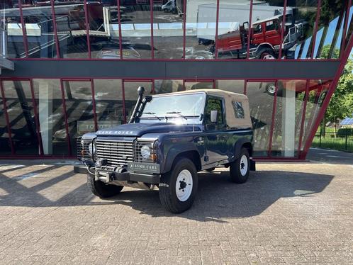Land Rover Defender 90 2.2 D | Soft-top | (bj 2012), Auto's, Land Rover, Bedrijf, Te koop, 4x4, ABS, Airconditioning, Alarm, Lederen bekleding