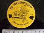 sticker anwb de wegenwacht altijd en bijna overal! zijspan, Verzamelen, Verzenden, Zo goed als nieuw, Bedrijf of Vereniging