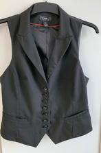 Gilet dames HenM donkergrijs krijtstreep maat 40, Kleding | Dames, Jasjes, Kostuums en Pakken, Ophalen of Verzenden, Zo goed als nieuw