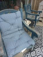 2 hardhouten stoelen, Tuin en Terras, Ophalen, Gebruikt, Hout