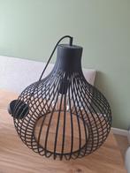 Zwarte hanglamp, Huis en Inrichting, Lampen | Hanglampen, Ophalen, Minder dan 50 cm