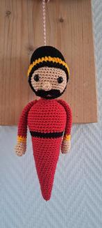 Gehaakte Notenkraker Ornament, Diversen, Kerst, Ophalen of Verzenden, Nieuw