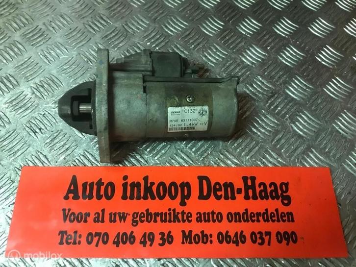 Fiat Stilo ('01-'07) 2.4 20V Abarth Startmotor 63111007, Auto-onderdelen, Elektronica en Kabels, Alfa Romeo, Gebruikt, Ophalen of Verzenden