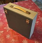 Vintage platenkoffer, Ophalen of Verzenden, Zo goed als nieuw, Overige instrumenten