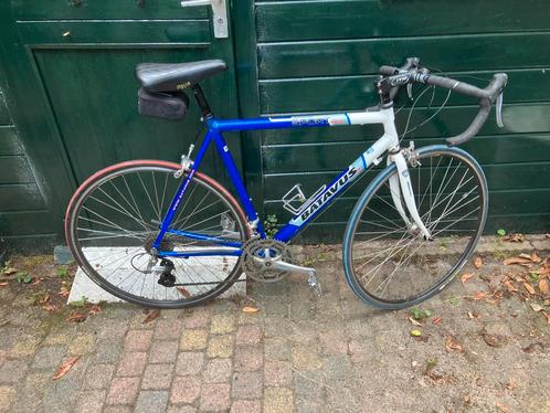 Buiten en binnen op de racefiets, Fietsen en Brommers, Fietsen | Racefietsen, Gebruikt, Batavus, 10 tot 15 versnellingen, Staal