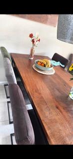 Eettafel, Ophalen, 50 tot 100 cm, Zo goed als nieuw, 150 tot 200 cm