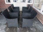 6 Wicker tuinstoelen NIEUWSTAAT, Tuin en Terras, Ophalen of Verzenden, Zo goed als nieuw, Wicker