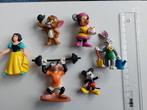 6 figuurtjes Disney en Warnerbros. Goofy, Minnie Mouse., etc, Verzenden, Overige figuren, Gebruikt, Beeldje of Figuurtje