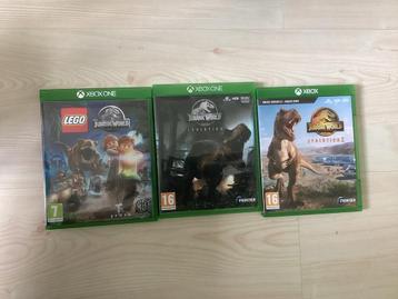 Xbox 3x Jurassic World: Evolution 1,2 en LEGO beschikbaar voor biedingen
