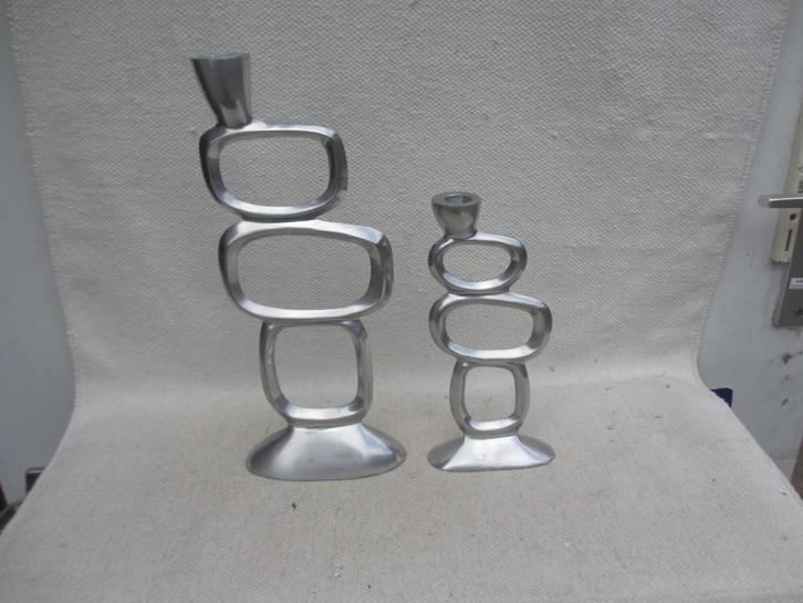 SET van twee Matthew Hilton KANDELAAR vintage 80's design, Huis en Inrichting, Woonaccessoires | Kandelaars en Kaarsen, Gebruikt