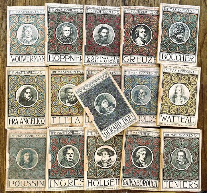 Gowan's Art Books: Masterpieces of ... - 16 delen 1908-1914, Boeken, Kunst en Cultuur | Beeldend, Gelezen, Schilder- en Tekenkunst