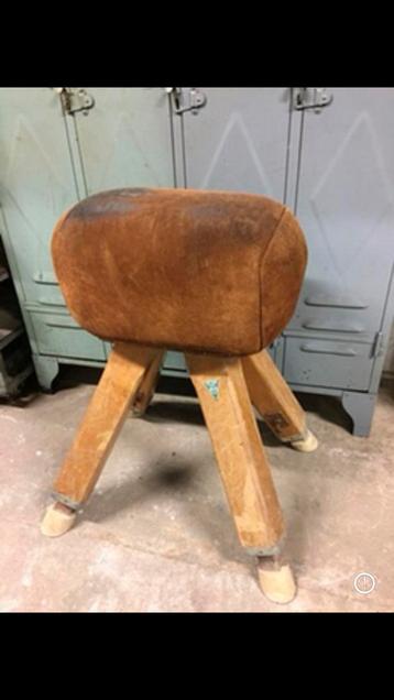 Vintage gymnastiek bok turnbok springbok turnpaard gymzaal beschikbaar voor biedingen