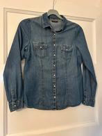 C&A spijkerbrlouse, Kleding | Dames, Ophalen of Verzenden, Zo goed als nieuw, Maat 38/40 (M), Blauw