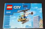 Lego city politiehelicopter (30367), Kinderen en Baby's, Speelgoed | Duplo en Lego, Ophalen of Verzenden, Zo goed als nieuw, Complete set