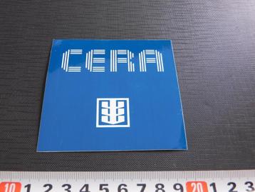sticker CERA logo  beschikbaar voor biedingen