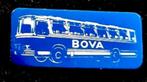 Bova bussen speld- blauw blik, Verzenden, Transport, Speldje of Pin