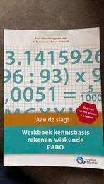 Werkboek kennisbasis rekenen-wiskunde PABO, Boeken, Ophalen of Verzenden, Zo goed als nieuw, Overige niveaus, Nederlands