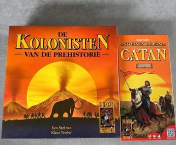 Kolonisten Prehistorie + Steden & Ridders beschikbaar voor biedingen