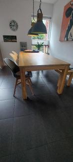 Keuken- / eettafel, Ophalen, Gebruikt, Stoer en strak, 200 cm of meer