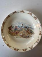 BUNNYKINS  diep bord vintage zeldzaam royal doulton engels, Verzamelen, Ophalen of Verzenden, Gebruikt, Porselein, Bord of Schaal