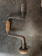 Oude Handboor - Vintage Gereedschap, Ophalen of Verzenden, Gebruikt