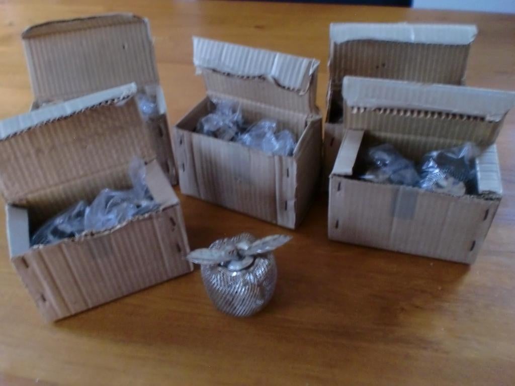 metalen appels, Ophalen of Verzenden, Zo goed als nieuw, Knutselwerk