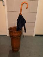 Mooie oude paraplubak van hout, Huis en Inrichting, Woonaccessoires | Paraplubakken, Ophalen, Gebruikt, Hout