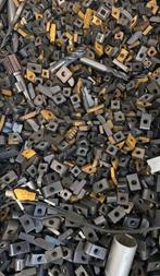Gezocht.!! hardmetaal widia wolfraam freeze wisselplaatjes, Doe-het-zelf en Verbouw, Metalen, Ophalen, IJzer