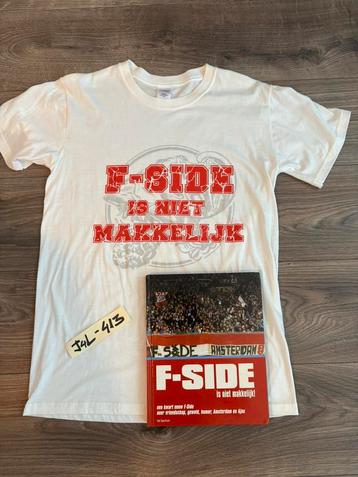 Ajax Boek/shirt Fside is niet makkelijk, vintage, afca tdk beschikbaar voor biedingen