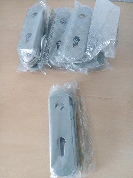 Hewi  deurbeslag schild grijs 230E, Hobby en Vrije tijd, Overige Hobby en Vrije tijd, Nieuw, Ophalen of Verzenden