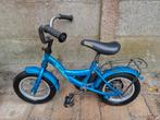 12 inch blauwe kinderfiets, Ophalen, Gebruikt, Minder dan 16 inch, Loekie