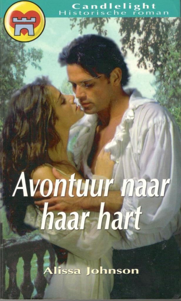 Alissa Johnson - Avontuur naar haar hart / candlelight 814., Boeken, Romans, Zo goed als nieuw, Ophalen of Verzenden