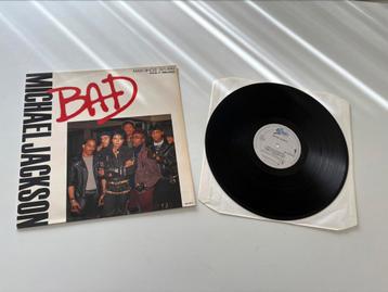 Michael Jackson Bad vinyl beschikbaar voor biedingen