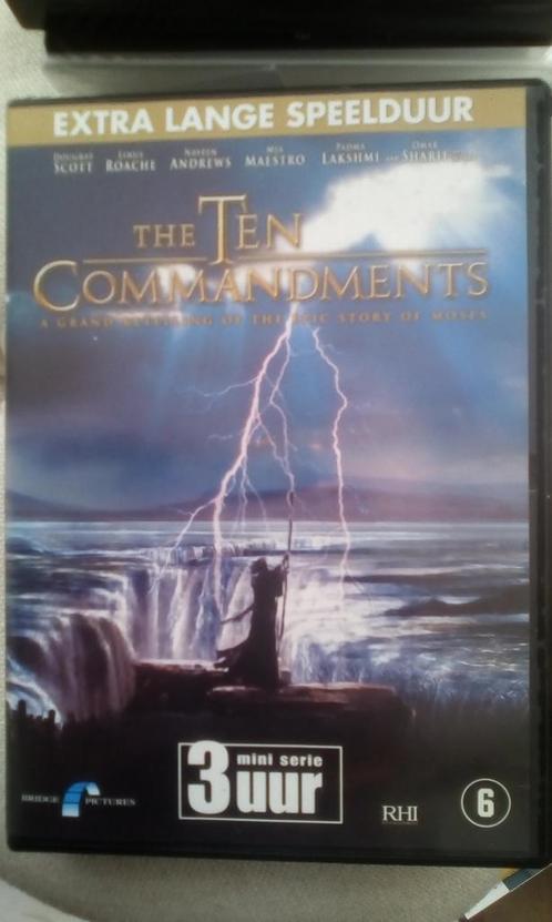 Dvd The ten commandments Dougray Scott mini serie, Cd's en Dvd's, Dvd's | Tv en Series, Zo goed als nieuw, Boxset, Vanaf 6 jaar