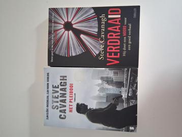 2  steve cavanagh boeken. beschikbaar voor biedingen