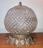Vintage ananas plafonniere plafondlamp, Ophalen of Verzenden, Gebruikt, Glas