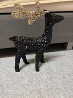 Kersthert en giftboxen zwart met goud, Ophalen, Zo goed als nieuw